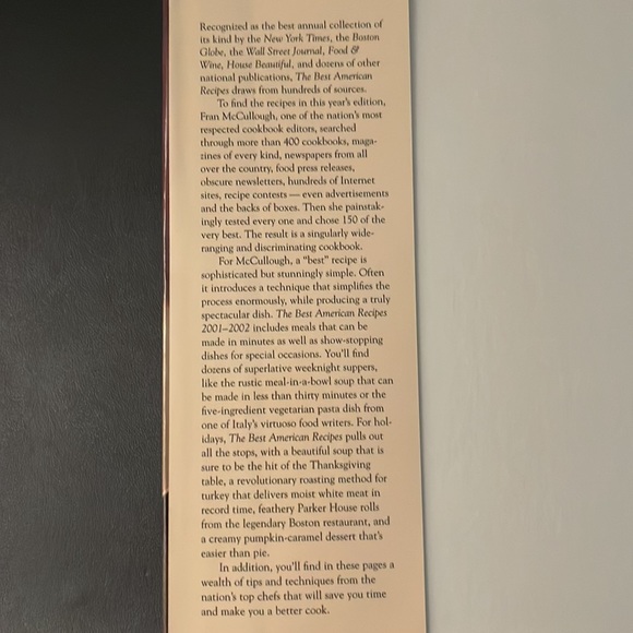 “The Best American Recipes 2001-2002” Cookbook - Picture 4 of 4